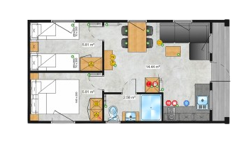 Tiny Systems Lbiza Haus plan