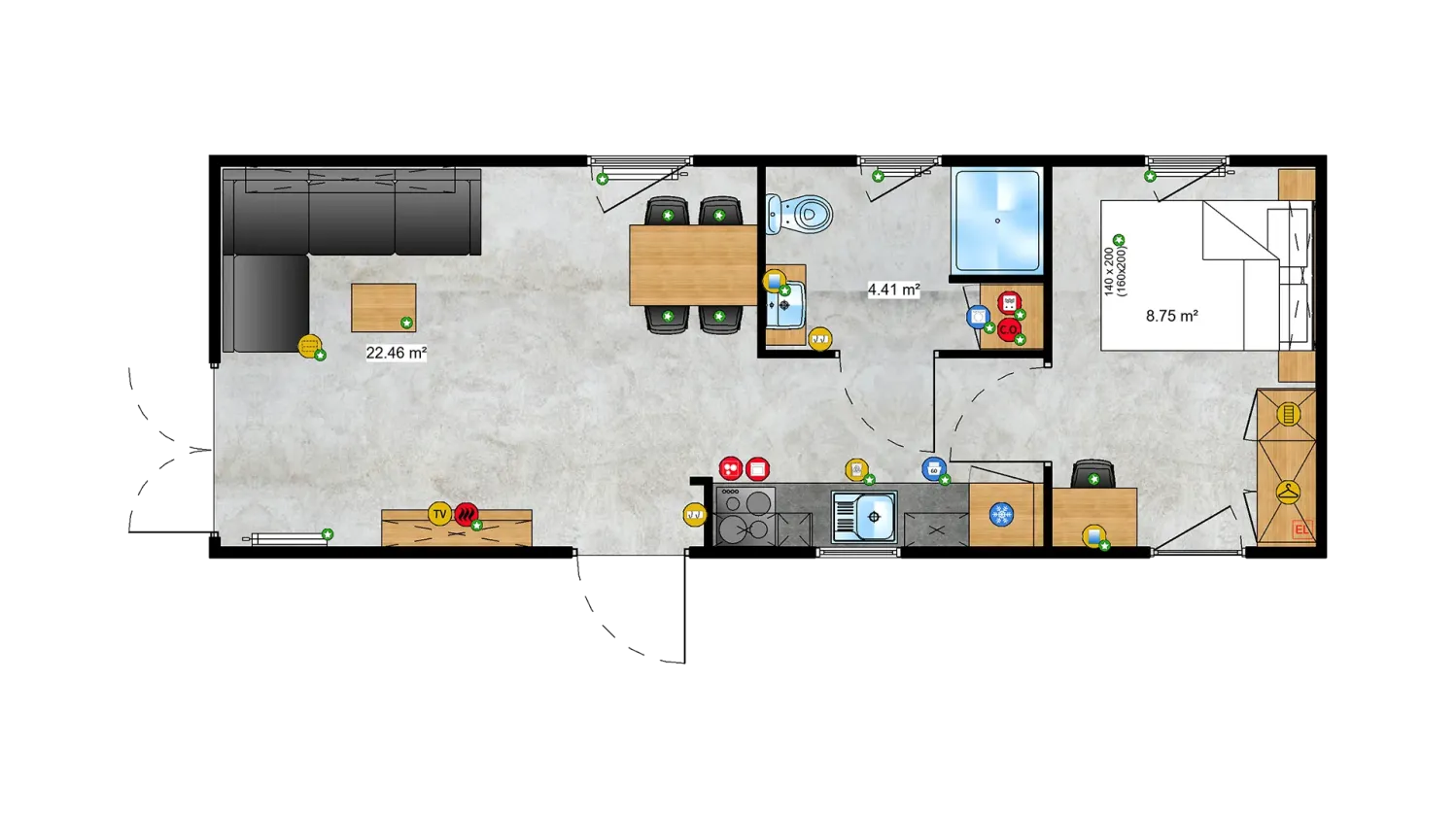 Tiny Systems Chios Haus plan