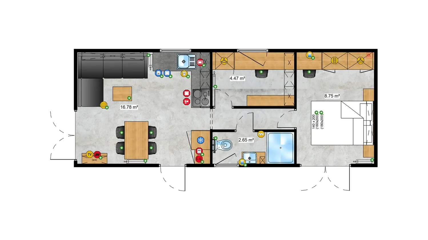 Tiny Systems Chios Haus plan