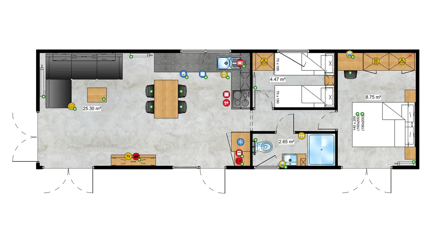 Tiny Systems Chios Haus plan