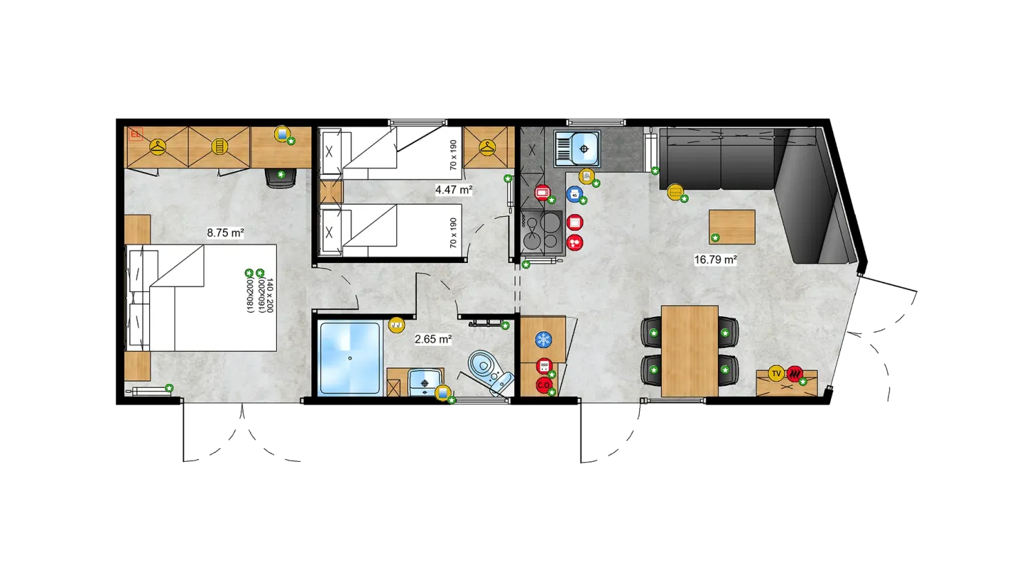 Tiny Systems Lbiza Haus plan