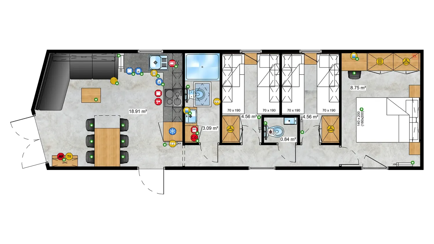 Tiny Systems Lbiza Haus plan