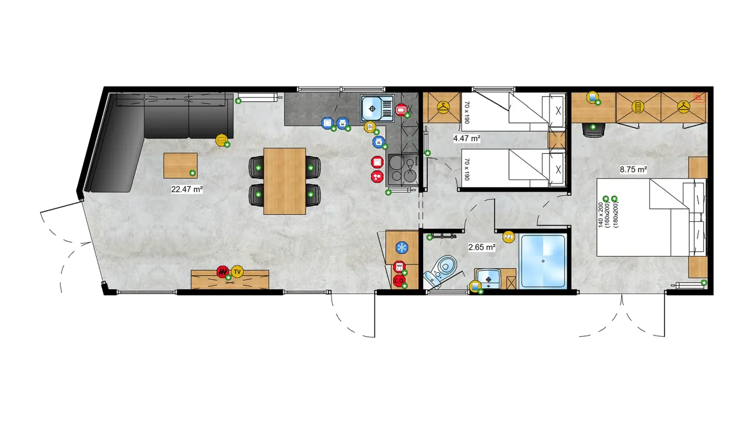 Tiny Systems Lbiza Haus plan