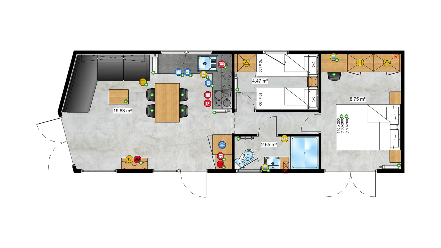 Tiny Systems Lbiza Haus plan