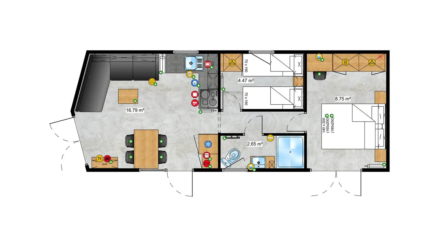 Tiny Systems Lbiza Haus plan