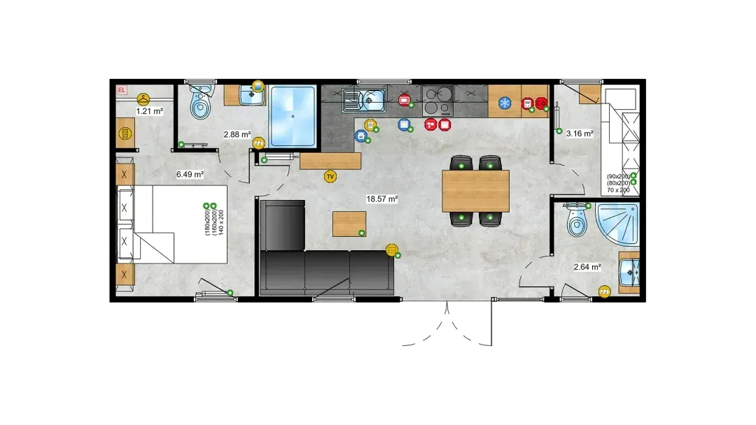 Tiny Systems Sheraton haus plan