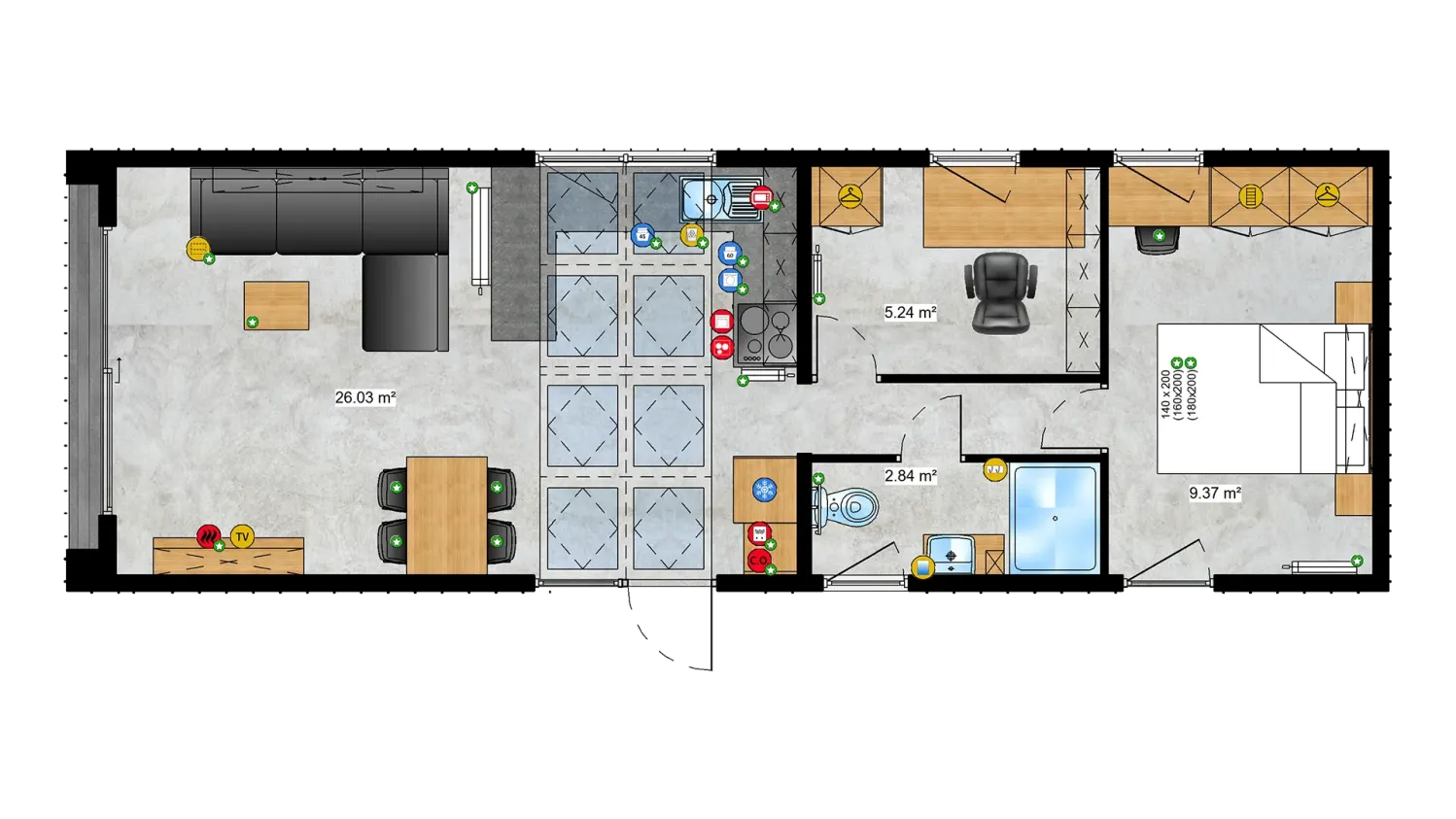 Tiny Systems Capri Haus plan