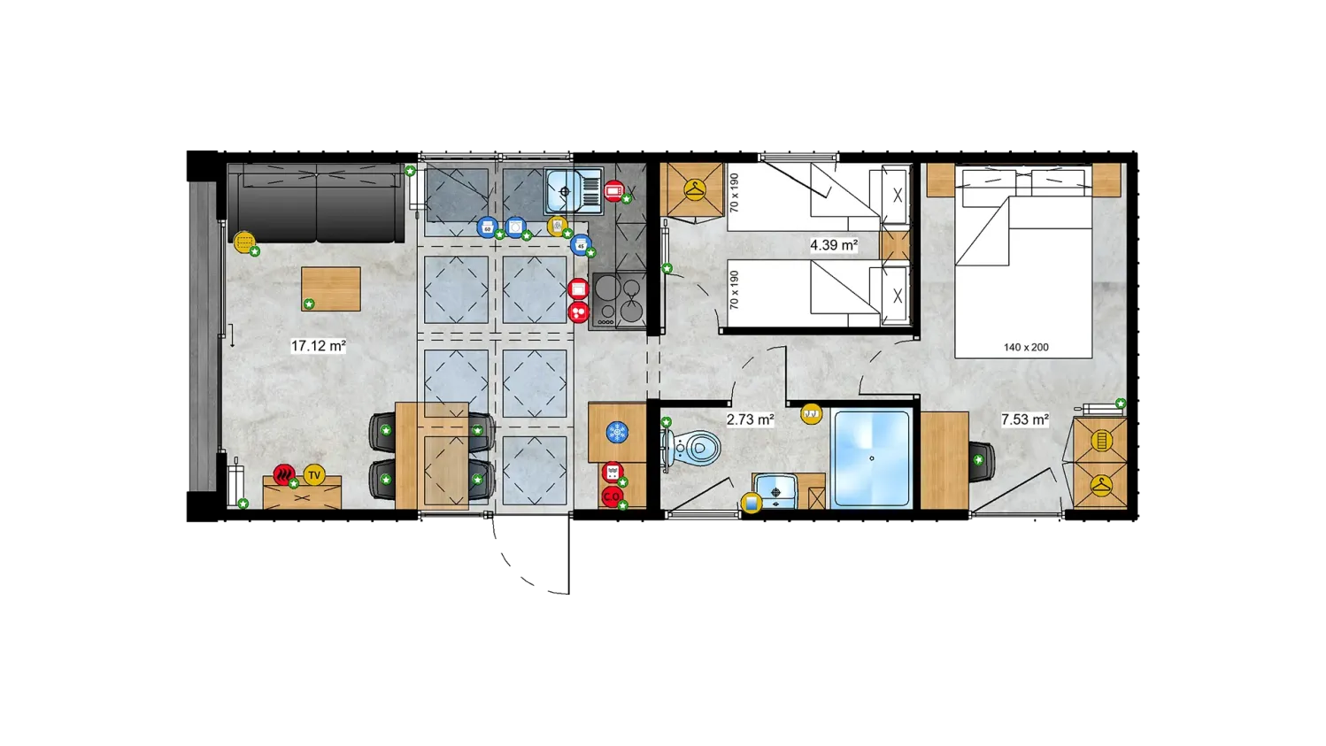 Tiny Systems Capri Haus plan