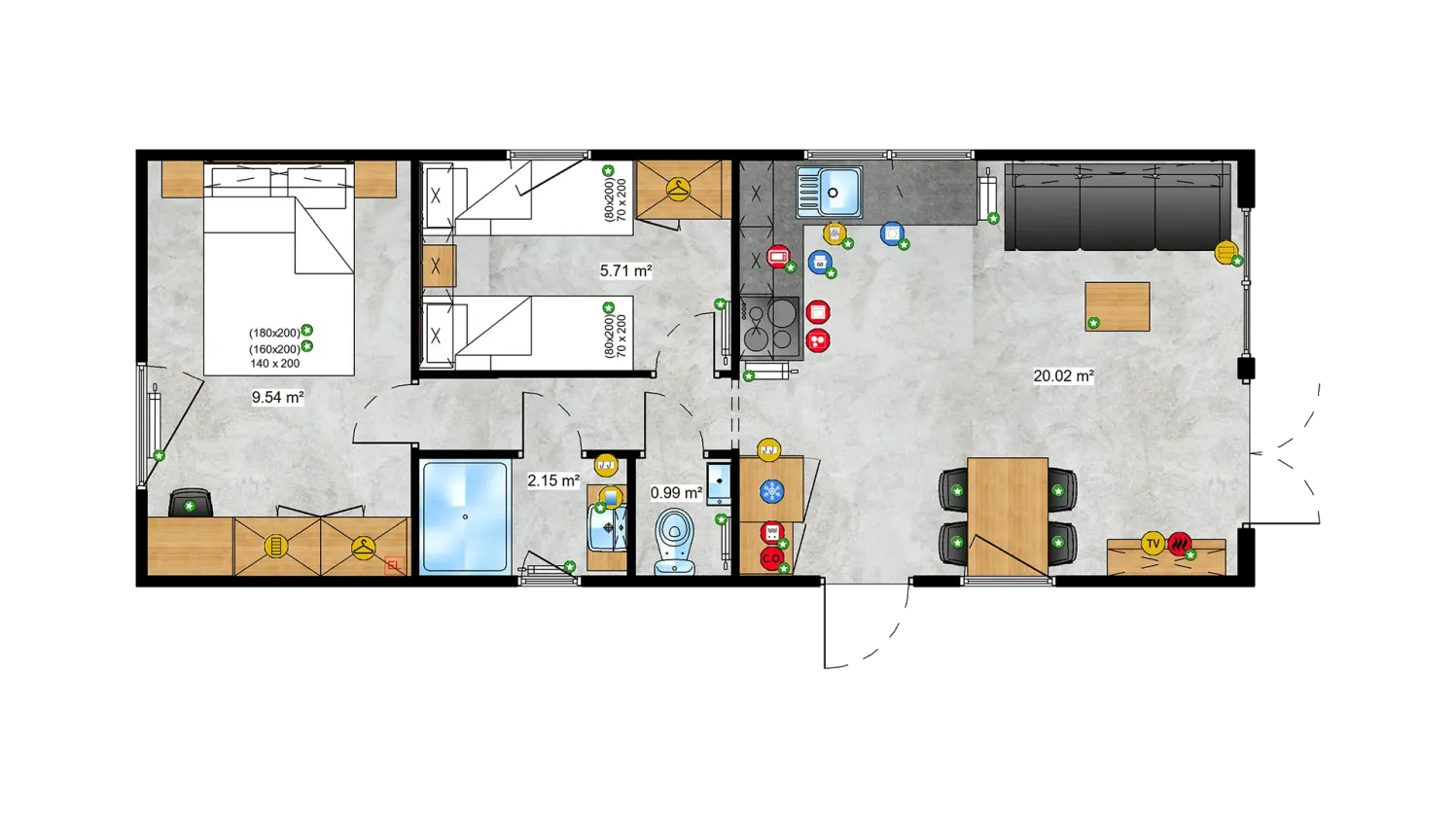 Tiny Systems Murano Haus plan