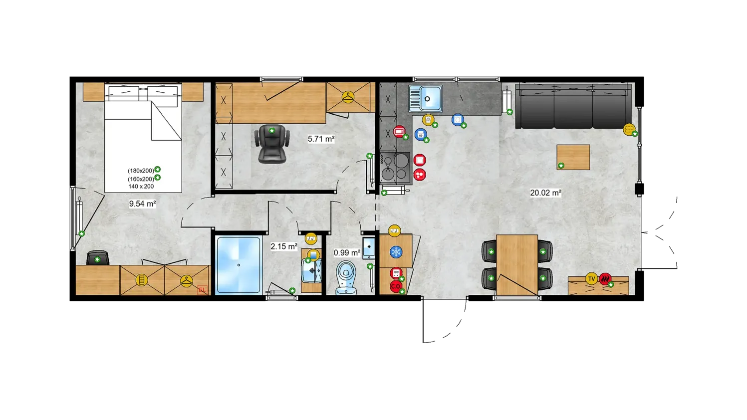 Tiny Systems Murano Haus plan