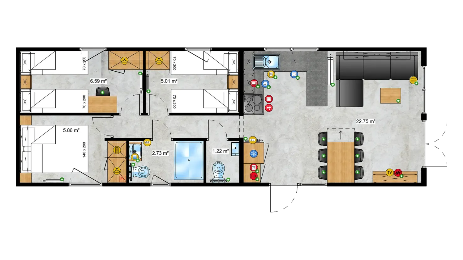 Tiny Systems Murano Haus plan