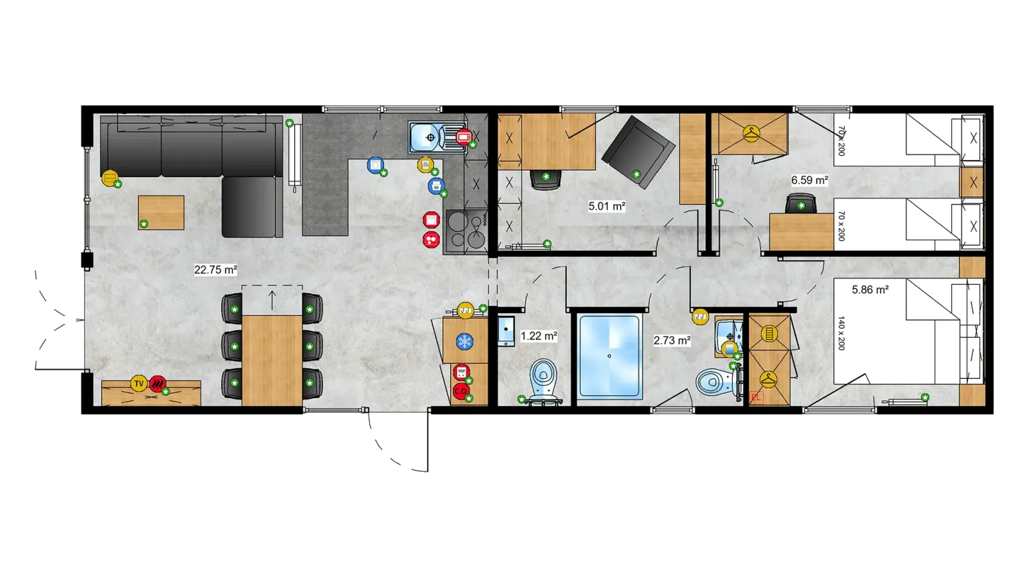 Tiny Systems Murano Haus plan