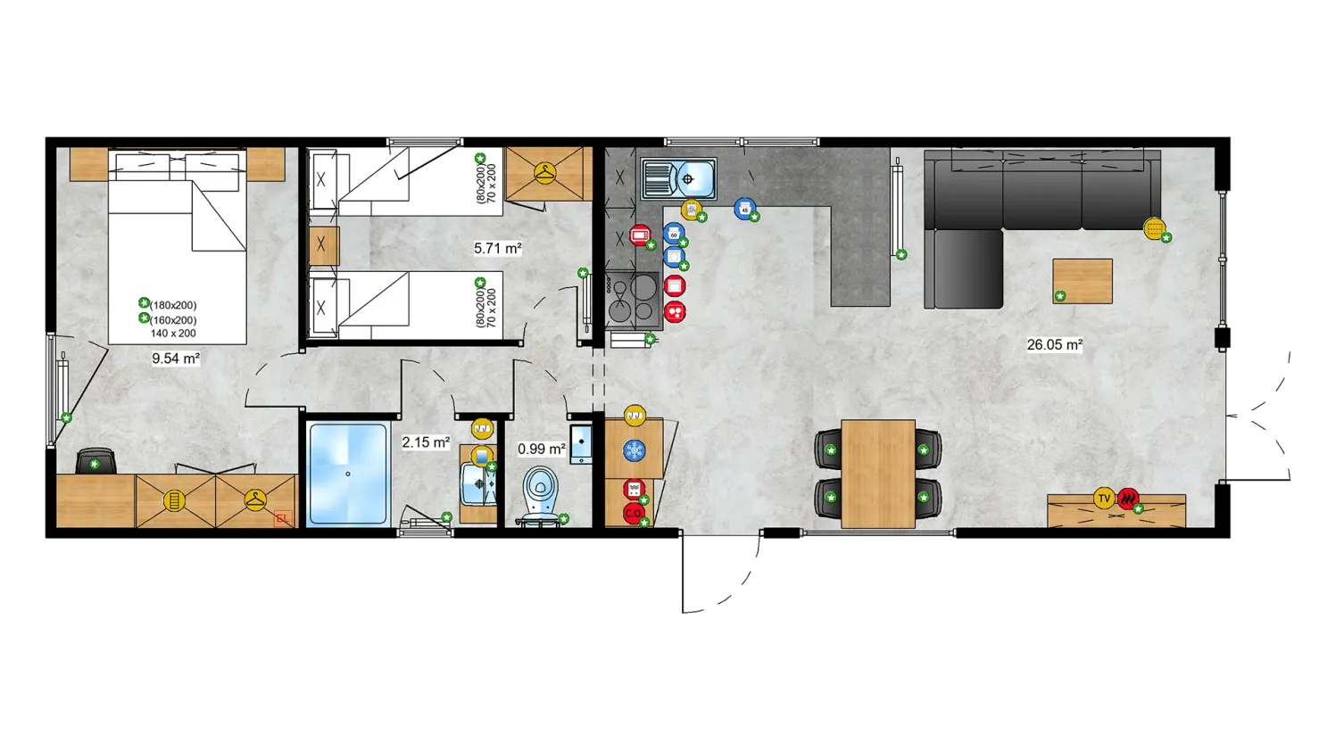 Tiny Systems Murano Haus plan